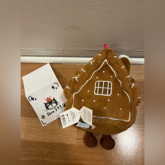 Jellycat Authentic Amuseables Gingerbread House Plush - Picture 3 of 4
